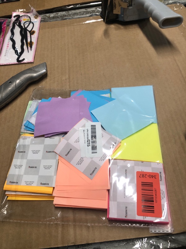 Photo 1 of (18 Pack) Pop Up Sticky Notes Refill,3x3 in Popup Notepads,Accordion Stickies Super Sticking Power,Office School Memo Note Pads Bright Colors,Post on Windows Doors,Recyclable,Easy to Write on