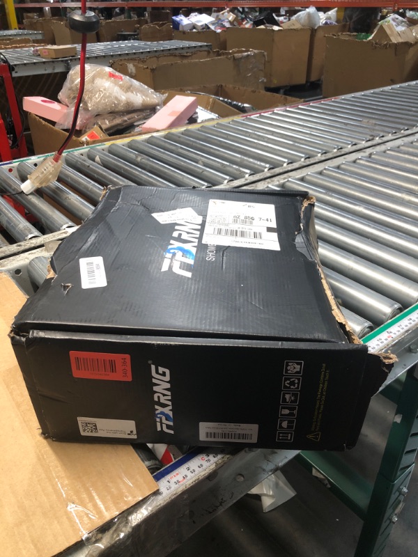 Photo 1 of **SEE NOTES** FPXRNG Black Shower Faucet Set, Rainfall Shower System with Square Shower Head and Handle Set, Wall Mounted Shower Fixtures, Full Metal Trim Repair Kit 10 inch Matte Black (With Shower Valve)