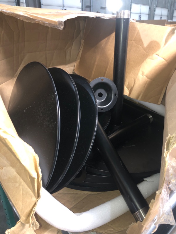 Photo 1 of ***STOCK PHOTO FOR REFERENCE ONLY ***Pearington Round Bar Height Pub Table, Black, 4pk