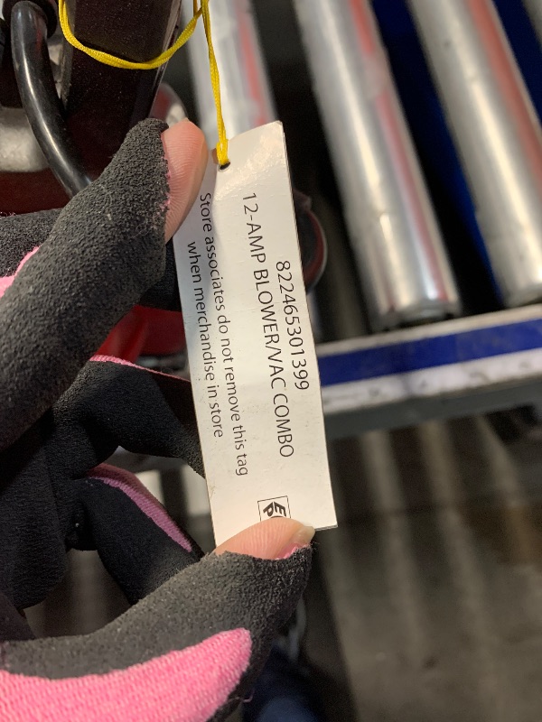 Photo 1 of ***STOCK PHOTO FOR REFERENCE ONLY***WORX Trivac 3 in 1 Electric Leaf Blower for Lawn Care, Leaf Vacuum with 600 CFM, Leaf Mulcher with Metal Impeller, WG512