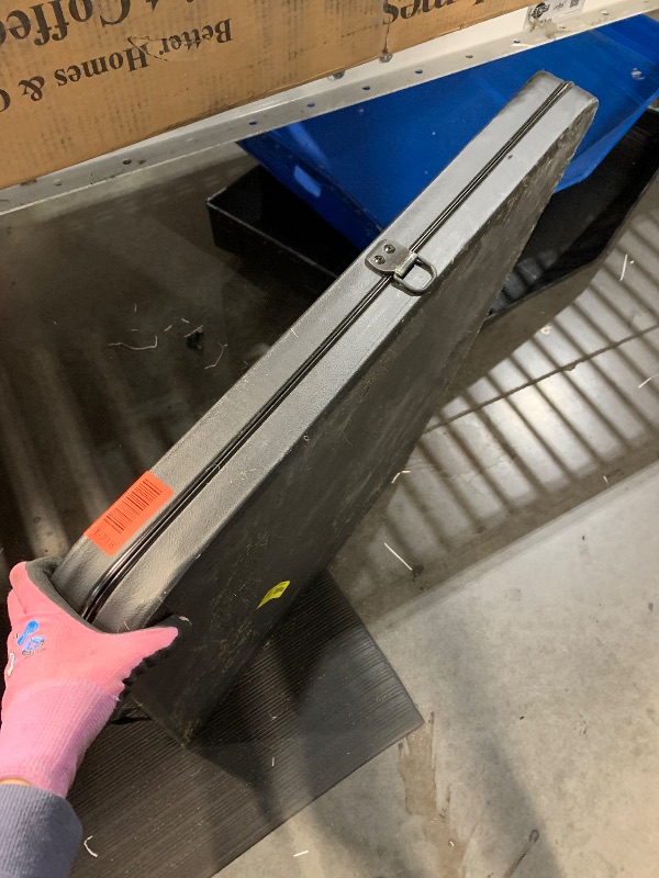 Photo 1 of ***BLACK*** Fold in Half Folding Table 6ft, Indoor Outdoor Heavy Duty Portable Folding Plastic Table (6FT)