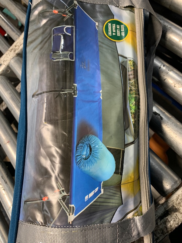 Photo 1 of ***STOCK PHOTO FOR REFERENCE ONLY***PEGASO KPB Portable Folding Camping Cot (Royal Blue)