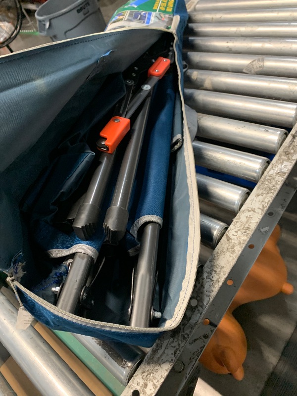 Photo 1 of ***STOCK PHOTO FOR REFERENCE ONLY***PEGASO KPB Portable Folding Camping Cot (Royal Blue)