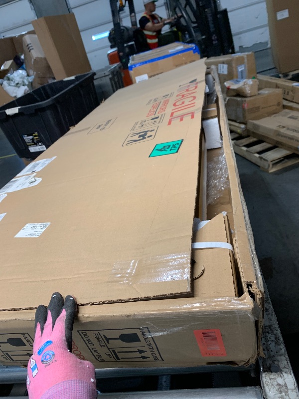 Photo 1 of ***FACTORY SEALED***OPENED TO VERIFY CONTENT***MCS 18.9x66 Mercer Leaner Wall Mirror, Gold Full Length Wall Leaning Mirror, Vertical & Horizontal Wall Hanging Mirror for Bedroom, Bathroom, Entryway & Livingroom