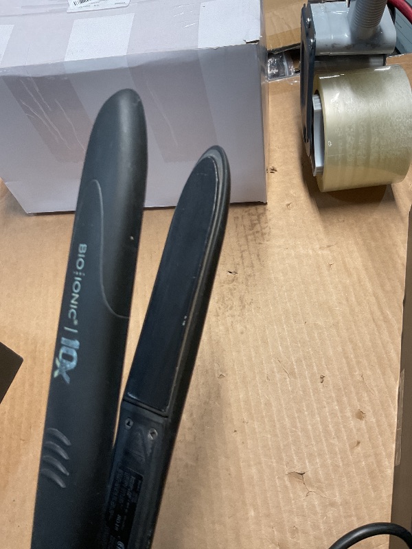 Photo 1 of ***SEE NOTES ***Bio Ionic 10X Styling Iron, 1" Hair Straightener with Moisturizing Heat Technology, Flat Iron for 10-Minute Styling, Hair Straightener and Curler