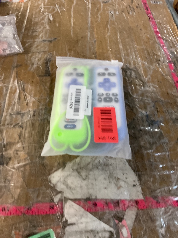 Photo 1 of (Pack of 2) ONEBOM Replacement Remote for Roku TV with Soft Protective Silicone Cover(Glow in The Dark), Universal Remote for TCL/Hisense/Sharp/Onn/Element/Philips Roku Smart TV