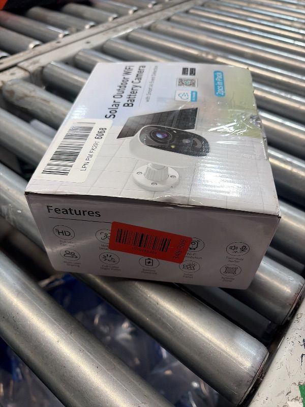 Photo 1 of *** MISSING ONE CAMERA***
MaxiViz Solar Camera Outdoor Wireless, 2.4G Wi-Fi Security Camera with AI Motion Detection, Cameras for Home Security, 2K Color Night Vision, 2-Way Talk, IP66 Weatherproof, Cloud/SD Storage, 2 Packs