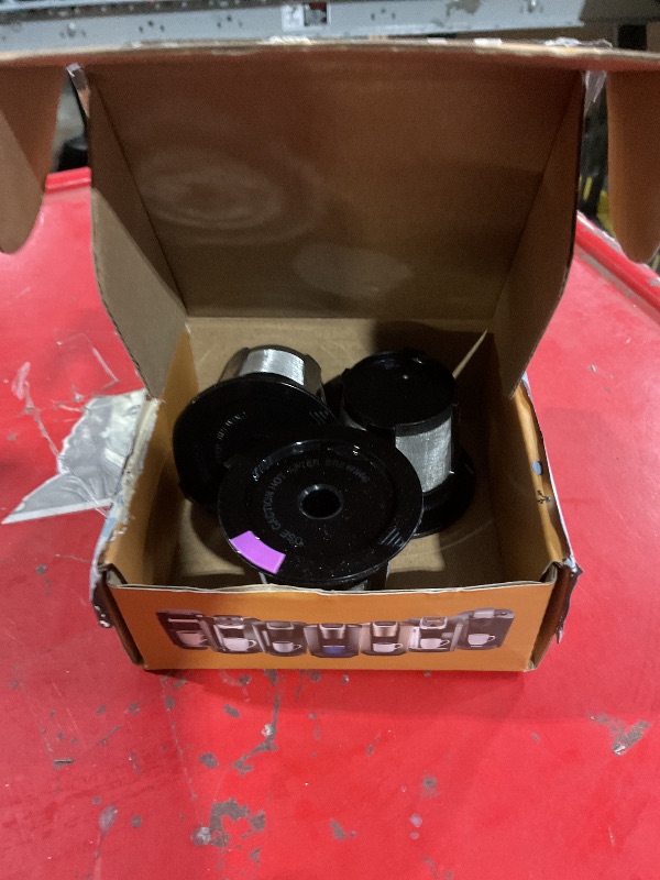 Photo 1 of ***MISSING ONE PIECE***Reusable K Cups, Universal Fit Reusable Coffee Filters with Food Grade Stainless Steel Mesh Eco-Friendly Coffee Pods, for 1.0 and 2.0 Brewers (4)
