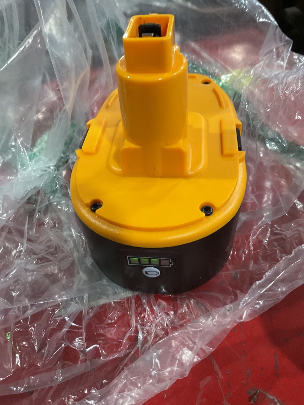 View 3 of ***MISSING ONE PART***Xmenany DC9096 7000mAh/7.0Ah Lithium Ion Battery Replacement for Dewalt 18V Battery Compatible with DEWALT DC9098 DW9096 DW9098 DW9095 DC9099 DE9096 DE9095 DC9182 and 18V Tools 2 Pack