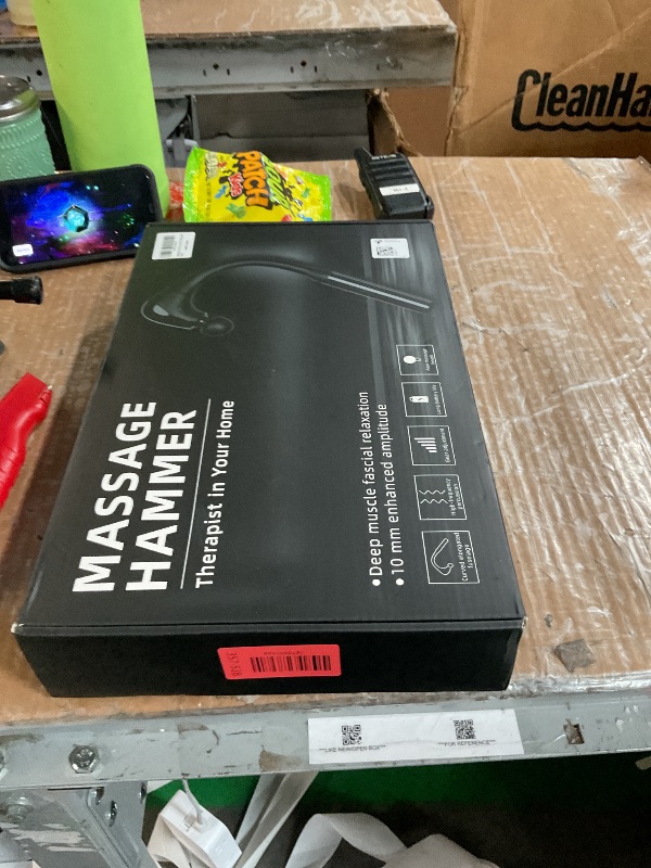 Photo 1 of ***MISSING PARTS***
Fvz Massage with Upgraded Extension Handle, 10MM Massage Gun Deep Tissue, Back Massager, Muscles/Neck/Shoulders/Waist/Legs Massager Portable for Pain Relief, Valentines Day Gifts for Him