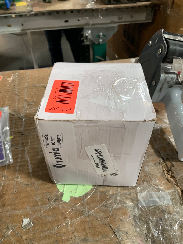 Photo 1 of ***missing 4***Chumia 10 Pcs Door Stopper Mounted Floor Stops Stainless Steel Cylindrical Stopper Modern Decorative Rubber Bumper Stops Holder Wall Protector for Bottom or Top of Door (Black)