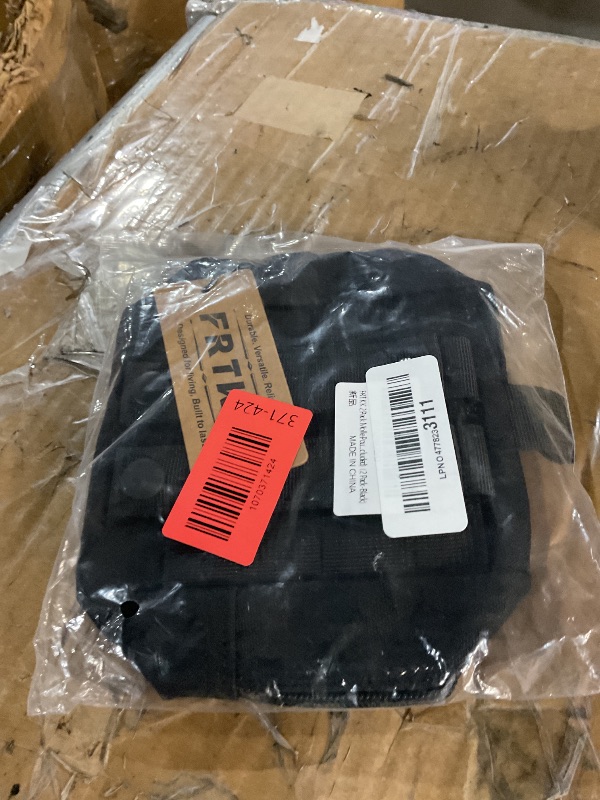 Photo 1 of ***MISSING PARTS***
FRTKK 2 Pack Molle Pouches - Tactical Compact Water-Resistant EDC Pouch Small Utility Pouch Bags (Patch Included) (2 Pack-Black)