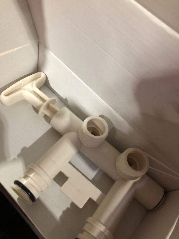 Photo 1 of ***MISSING PARTS***
*USED MISSING ALL PIECES*7129871 Water Softener Bypass Valve Threaded Adapter Kit, Water Softener Parts, Replaces WS15X10012, 3437, 3437299 and 42-3437, Compatible with Kenmore, GE, Whirlpool, Morton, NorthStar, EcoWater