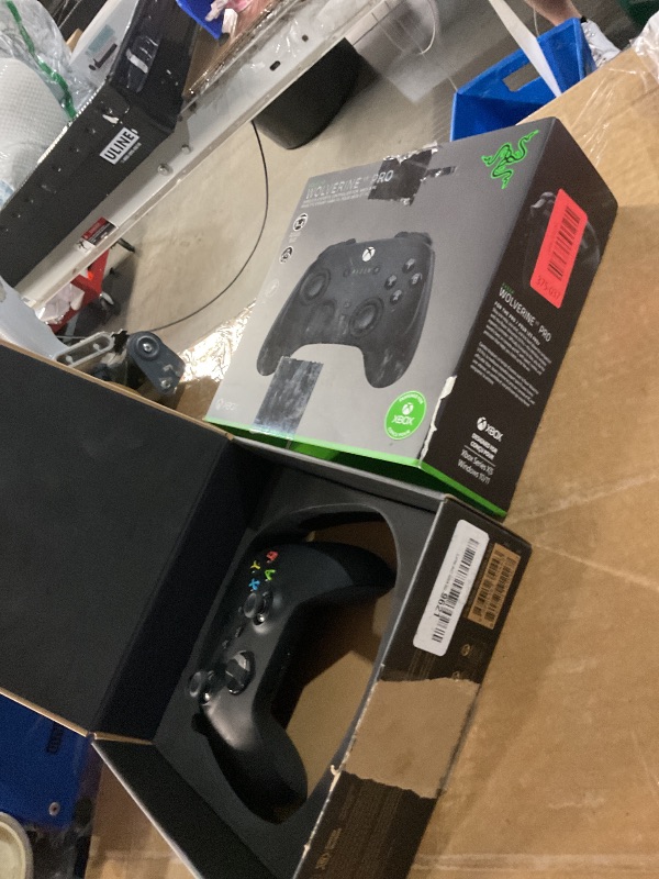 Photo 1 of ** standard xbox wireless controller**
Razer Wolverine V3 Pro Wireless Gaming Controller: Licensed for Xbox Series X|S, Xbox One, Windows PC - 6 Remappable Buttons - Fast Triggers - Customizable Thumbsticks - Wired Tournament Mode - Black