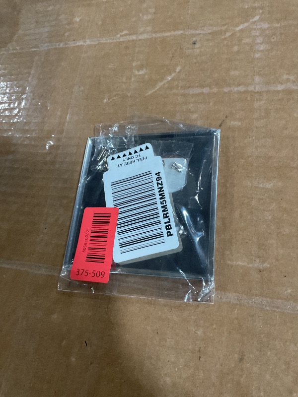 Photo 1 of [2 Pack] BESTTEN 2-Gang Combination Metal Wall Plate with Protective Film, 1-Duplex/1-Toggle, Corrosion-Resistant Stainless Steel Outlet and Switch Cover, Standard Size, Brushed Finish, Silver