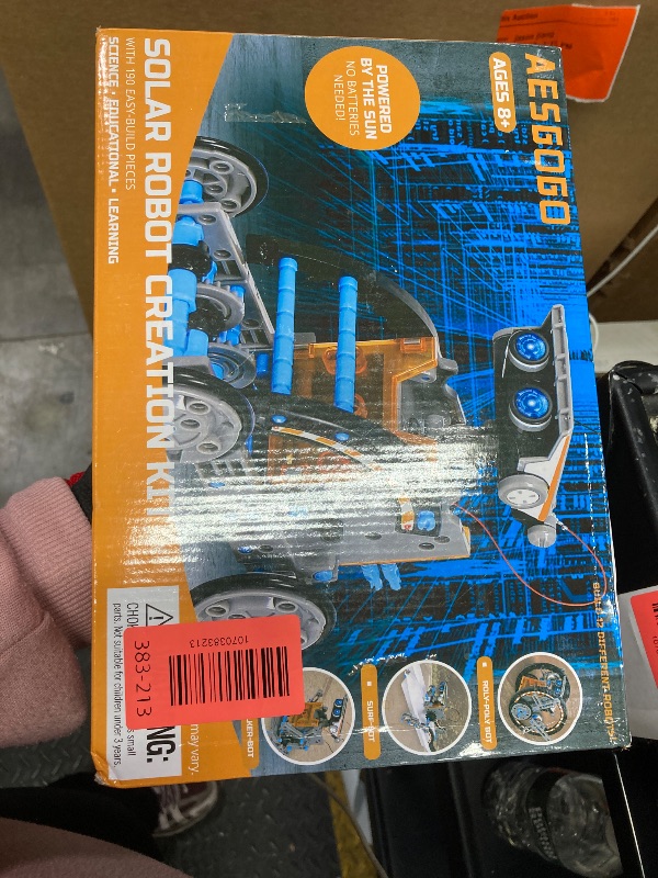 Photo 1 of 12-in-1 Solar Robot Kit for Kids Age 8-12, STEM Educational Solar Power Robotic Toys Gifts for Kids, DIY Science Building Experiments Kit Christmas Birthday Gifts for Boys Girls Age 8 9 10 11 12