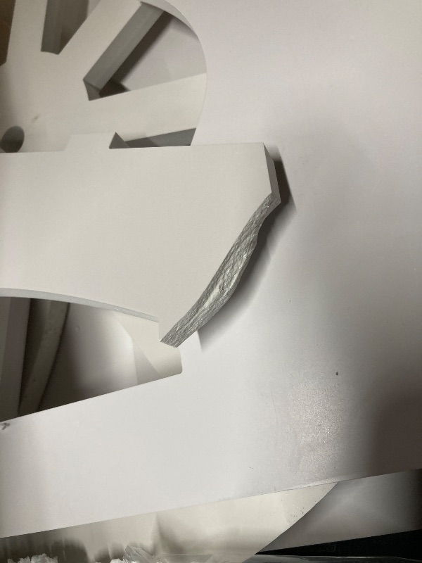 Photo 1 of ***BROKEN***DS THE DISPLAY STORE PVC Candy Cart with Wheels for Parties - Dessert Cart on Wheels for Wedding Baby Shower and Vendor Events