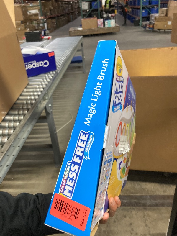 Photo 1 of ***PAPER IS MISSING***Crayola Color Wonder Magic Light Brush, Mess Free Painting Station for Kids, Easter Basket Essential & Stuffer, Easter Gift for Kids, Toddler Activity Toy, Ages 3+***PAPER IS MISSING***