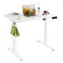 View 1 of **PARTS ONLY**Ergomaker Electric Standing Desk?35" x 23.6" Height Adjustable Desk with Memory Preset for Adult,White