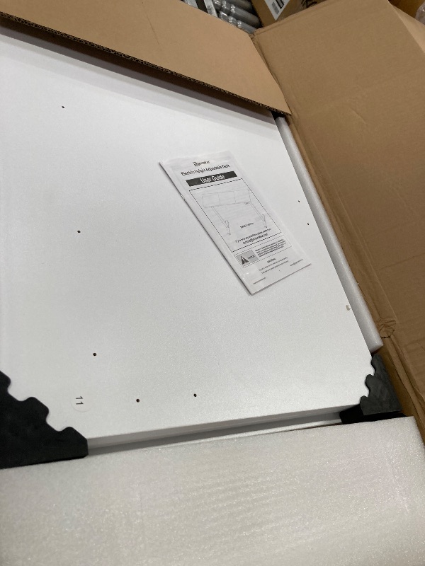 View 2 of **PARTS ONLY**Ergomaker Electric Standing Desk?35" x 23.6" Height Adjustable Desk with Memory Preset for Adult,White
