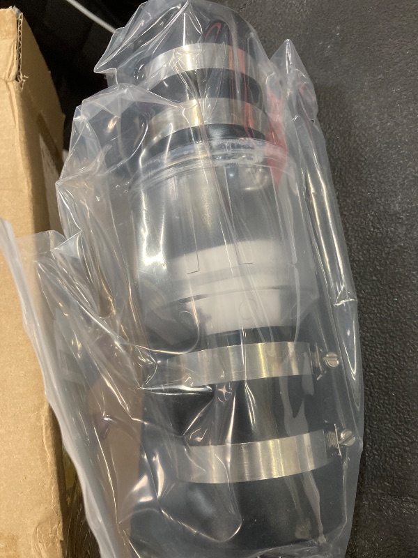 Photo 1 of 1 1/2 Inch Sump Pump Check Valve-Silent Check Valve with Spring-Loaded Flapper, Check Valve for Backflow Prevention, Includes Steel Clamps Fit 1-1/2? Pipe