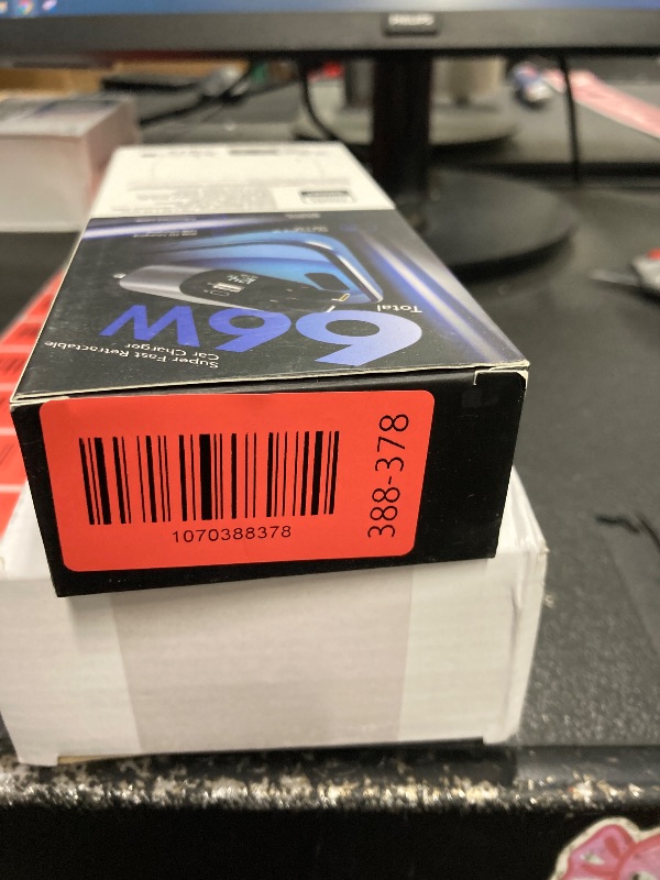 Photo 1 of 60W Fast Charging Car Charger for iPhone, 4-in-1 Retractable Phone Charger, Travel Essentials, Gifts for Women Men, Car Accessories for Women Men, for iPhone 14 13