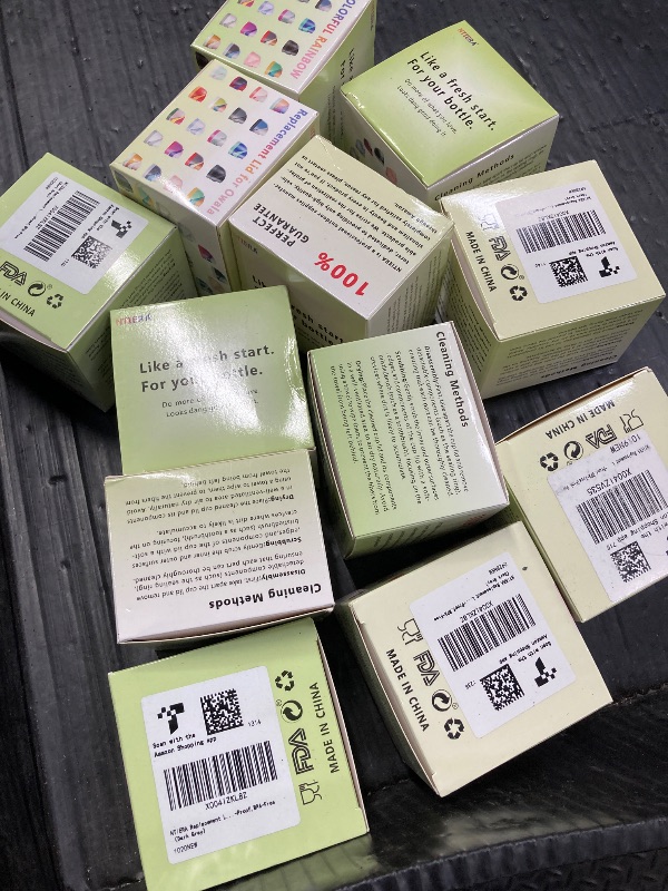 Photo 1 of +++12 pack+++NTIERA Replacement Lid for Owala Freesip,Compatible with Owala Freesip Water Bottle 16oz 24oz 32oz 40oz,Premium Replacement Accessories for Owala Cap,Leakproof,BPA-Free(Dark Grey)