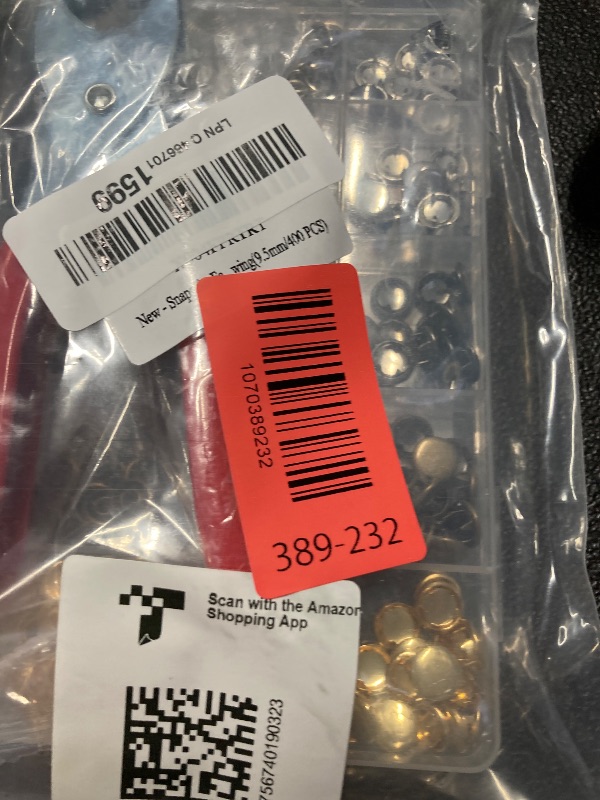 Photo 1 of 100 Sets Snaps for Fabric, MIFOLEU Metal Snaps Buttons with Fastener Pliers Press Tool Kit Perfect for DIY Crafts Clothes Hats and Sewing, Snap Button Fasteners Kit for Clothing Sewing(9.5mm/400 PCS)