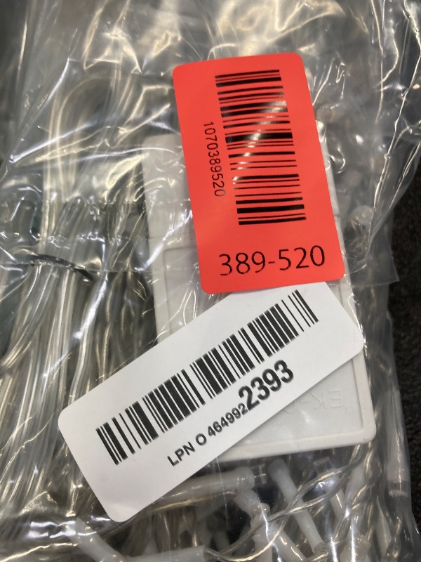 Photo 1 of **NO BOX***LOFTOLMEA Icicle Lights, 16.4 FT 192 LED 8 Modes, Fairy Hanging Ceiling Twinkle Connectable Waterfall String Lights for Indoor Christmas Eaves Balcony Business Outdoor Decor, Warm White, 5M10