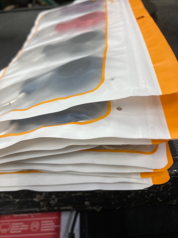 Photo 1 of ++9 PACK+++Shiningwell AirTag Holder with Keychian, Compatible with Apple Airtags, Durable Silicone Protective Case for Airtag, Anti-Scratch & Keychain Attachment (Deep Gray+deep Blue+deep Purple+red)