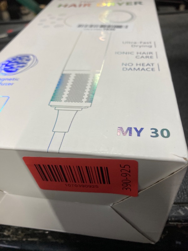 Photo 1 of (OUTLET)slopehill 110,000 RPM Professional Hair Dryer - 0.8lb Ultra-Lightweight, 2 Billion Ion Technology for 98% Frizz Reduction, AI Smart-Temp Control, Magnetic Attachments for All Hair Types (Pink)