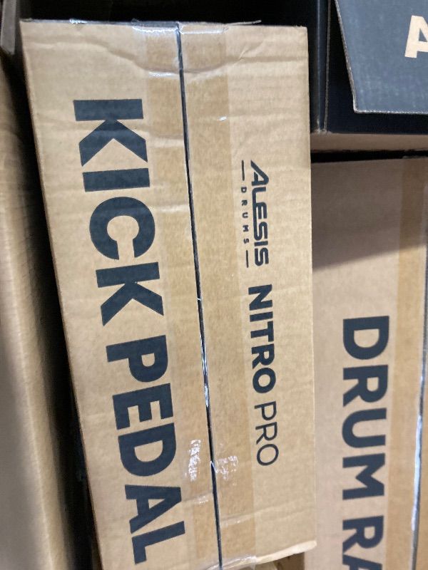 Photo 1 of **MISSING PARTS***Alesis Nitro Pro Electric Drum Set with Dual-Zone Quiet Mesh Pads, 500+ Authentic BFD Sounds, Bluetooth, Drumeo, USB MIDI, Double Kick Compatible