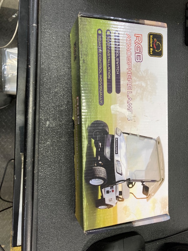 Photo 1 of 12pcs Golf Cart Underglow LED Light Strip Kit, 16 Color RGB LED Lighting Strips for Extended EZGO Club Car Yamaha, 9-12V Led Strip Kit with 22 Lighting Modes and Music Mic Sync (4 Lengths)