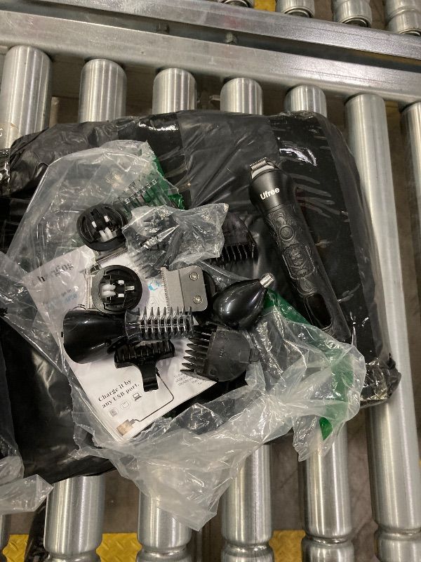 Photo 1 of **MISSING CHARGER WIRE**Ufree Beard Trimmer for Men, Electric Razor Shavers, Cordless Hair Clippers, 7 in 1 Beard Grooming Kit for Mustache, Body, Nose and Facial, Gifts for Men