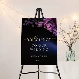 Photo 1 of Wedding Welcome Sign