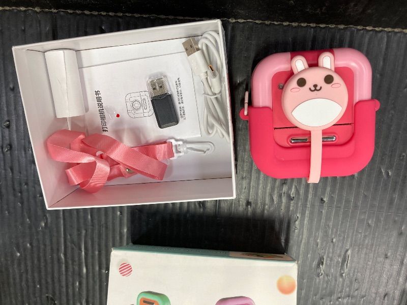 Photo 1 of ***WHAT YOU SEE IS EVERYTHING INCLUDED*NOTHING ELSE*** Instant Print Camera for Kids,Selfie Video Camera That Print Photos,Christmas Birthday Gifts for Girls Age 3-12,Toddler Toys Cameras for 3 4 5 6 7 8 9 10 Year Old Girls Boys Pink***WHAT YOU SEE IS EVE