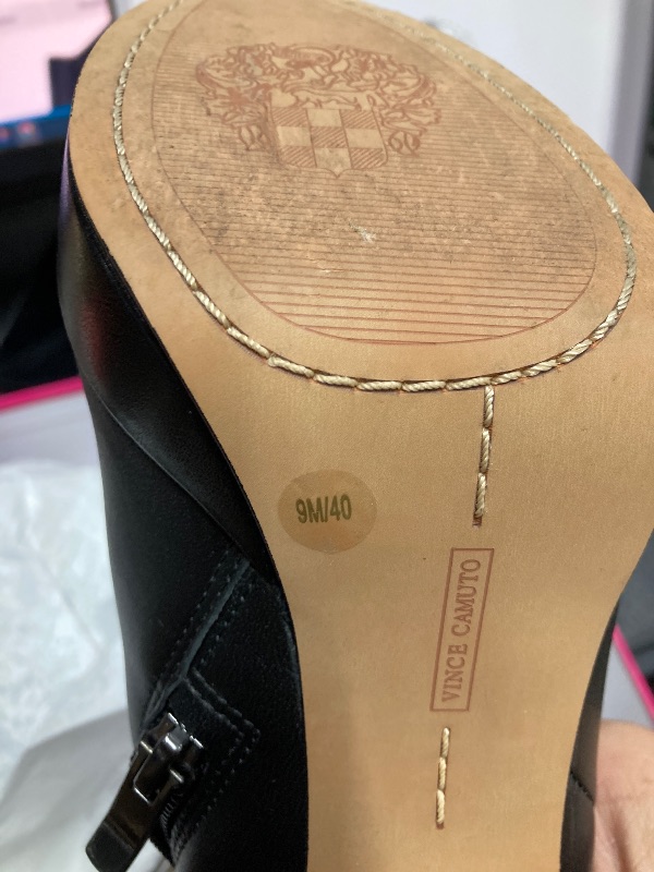 View 3 of **LEFT FROM DAMAGED-SEE PICS**Vince Camuto Women's Elvin Platform Ankle Booties 9M