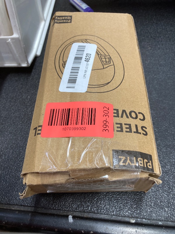 Photo 1 of ?2025 Model? Breathable Soft Leather Car Steering Wheel Cover for Men Women, Non-Slip, Comfortable,Universal 15 inches Steering Wheels, Brown