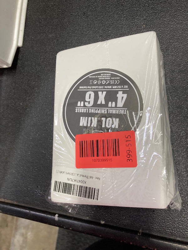 Photo 1 of (Pack of 500) 4x6 Direct Thermal Shipping Labels – Perforated Fanfold with Strong Adhesive, Compatible with for Nelko (PL70E)/for Rollo/for MUNBYN/for POLONO Label Printers, Commercial Grade