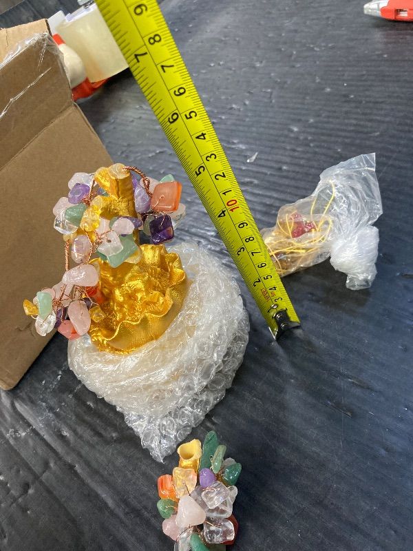 Photo 1 of ***BROKEN PIECE***Picmoo Feng Shui Citrine/Citrine Money Tree and Citrine Tree, Faucet Crystal Tree/Chinese Dragon Fortune Crystal Tree/Gift Tree (Colorful)***BROKEN PIECE**