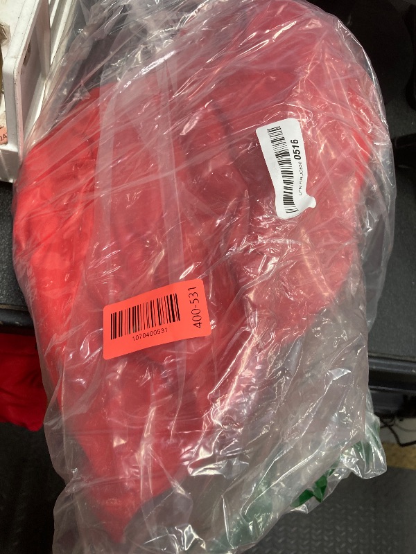 Photo 1 of 1 Pcs 4.6 Feet Christmas Giant Inflatable Snowman Duck Outdoor Decorations,Huge Blow Up Yard Yellow Duck with Red Snowman Cloth Pool Float for Indoor Christmas Holiday Party Garden Patio Lawn Decor