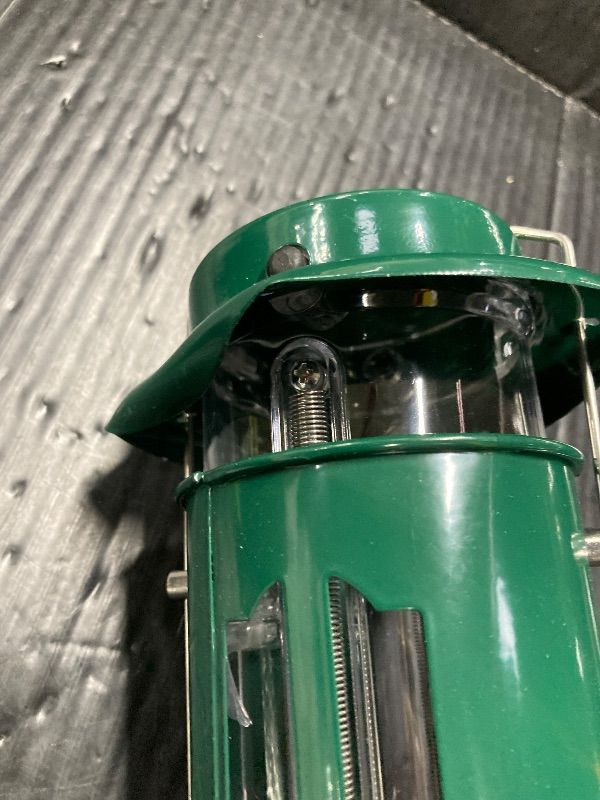 Photo 1 of ***METAL ENDS ARE BENT***Kingsyard Squirrel Proof Bird Feeder for Outdoors Hanging, Metal Wild Bird Feeders with Removable Base and Baffle, Easy to Clean & Refill, 3 lbs Large Seed Capacity, Dark Green***METAL ENDS ARE BENT***