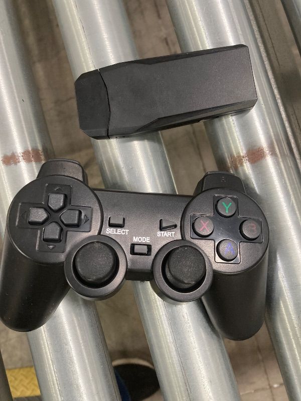 Photo 1 of ***PARTS ONLY -NON-FUCTIONSAL -SELLING AS IS*** ONE Retro Game Console, Retro Gaming Console, Wireless Retro Game Console, Plug & Play Video TV with 25100+ Built-in Games, 4K HDMI Output, and 2.4GHz Wireless Controller, 9 Classic Emulators (Black)