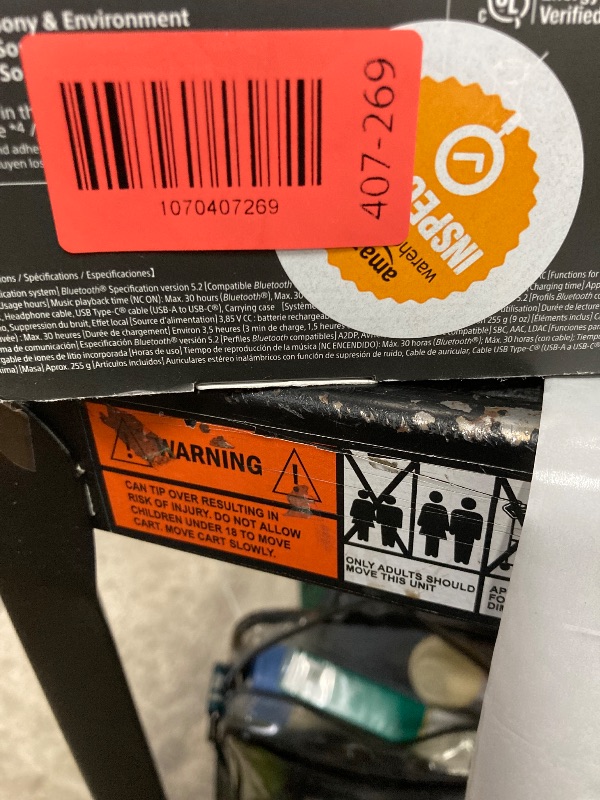 Photo 1 of ***Connected to pervious owner, its not permitted to Return, Not Refund**Sony ULT WEAR Over-Ear Noise Canceling Bluetooth Headphones with Alexa Built-in, Comfortable Design, 30-Hour Battery, Massive Bass, & Signature Noise Canceling Found in 1000X Series,