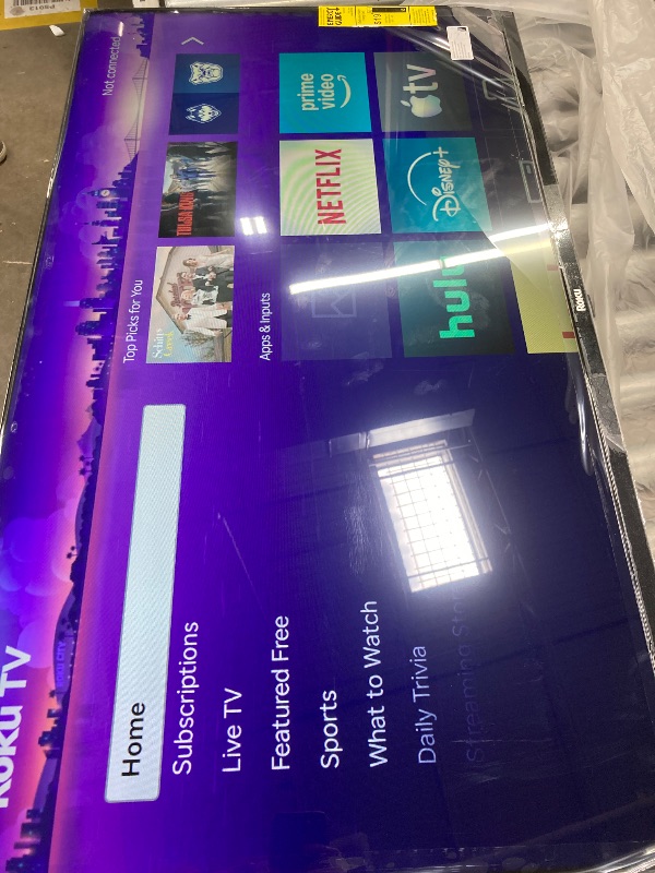View 2 of ***PARTS ONLY**NO REFUND*NO RETURNS*PICTURE COMES ON*BACK IS BROKEN***Roku Smart TV 2025 – 40-Inch Select Series, 1080p Full HD TV – Roku TV with Voice Remote – Flat Screen LED Television with Wi-Fi for Streaming Live Local News, Sports, Family Entertainm