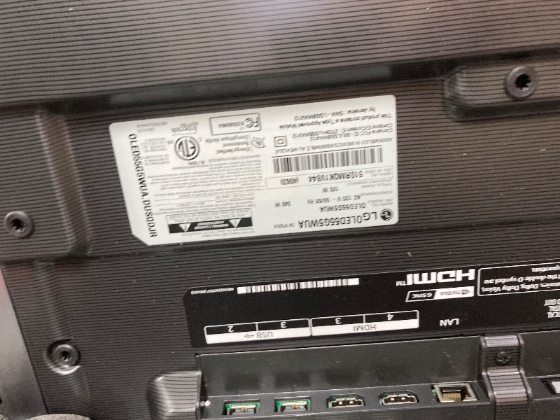 Photo 1 of **PARTS ONLY***LG 55-Inch Class OLED evo AI Super Upscaling 4K G5 Series Smart TV w/Dolby Atmos & Vision, HDR10, Filmmaker Mode, Wow Orchestra, Alexa Built-in (OLED55G5WUA, 2025)