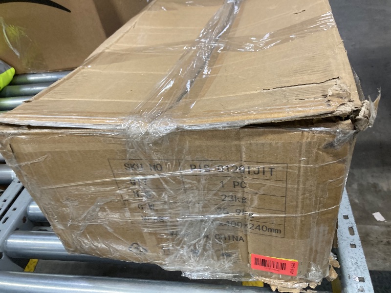 Photo 1 of ***RAMP IS BENT***10 FT Portable Wheelchair Ramp,Aluminum Wheelchair Ramp for Home Steps with Non-Skid Surface and Reflective Strips,600 LBS Weight Capacity***RAMP IS BENT***