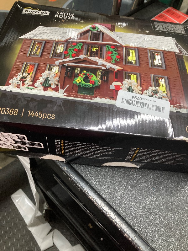 Photo 1 of ***SOME PACKS OPENED***Little Women House Building Set with LED Light, Christmas Holiday Winter Snow House Kit, Compatible with Lego House Building Blocks Model Toys, Christmas or Festival Gifts (1445 PCS)