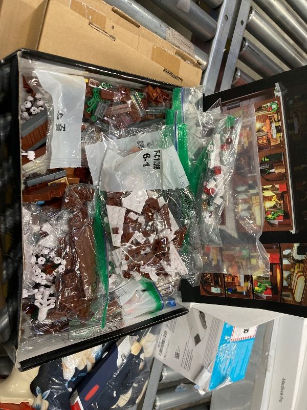 Photo 1 of ***SOME PACKS OPENED***Little Women House Building Set with LED Light, Christmas Holiday Winter Snow House Kit, Compatible with Lego House Building Blocks Model Toys, Christmas or Festival Gifts (1445 PCS)