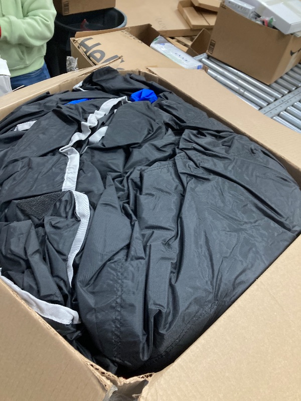 Photo 1 of ***NO AIR PUMP***WELLFUNTIME Inflatable Bounce House with Slide, 15.3ft x 14.7ft, Jumping Castle with Blower, Dartboard, Dual Basketball Hoop, Dual Kicking Boards, Jumping Area for 6 Kids***NO AIR PUMP***